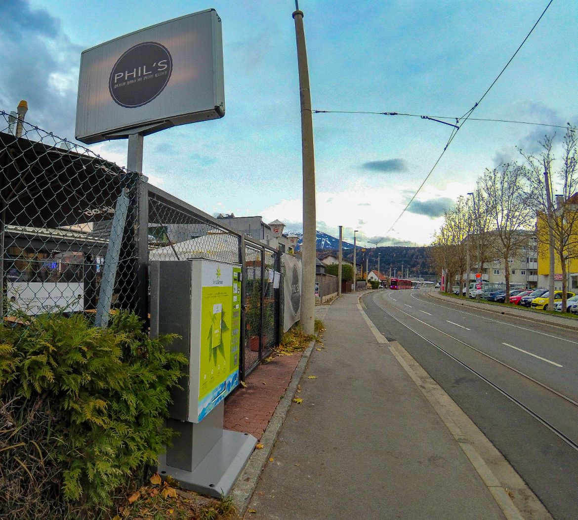 SmellGreen Standorte Automaten Innsbruck