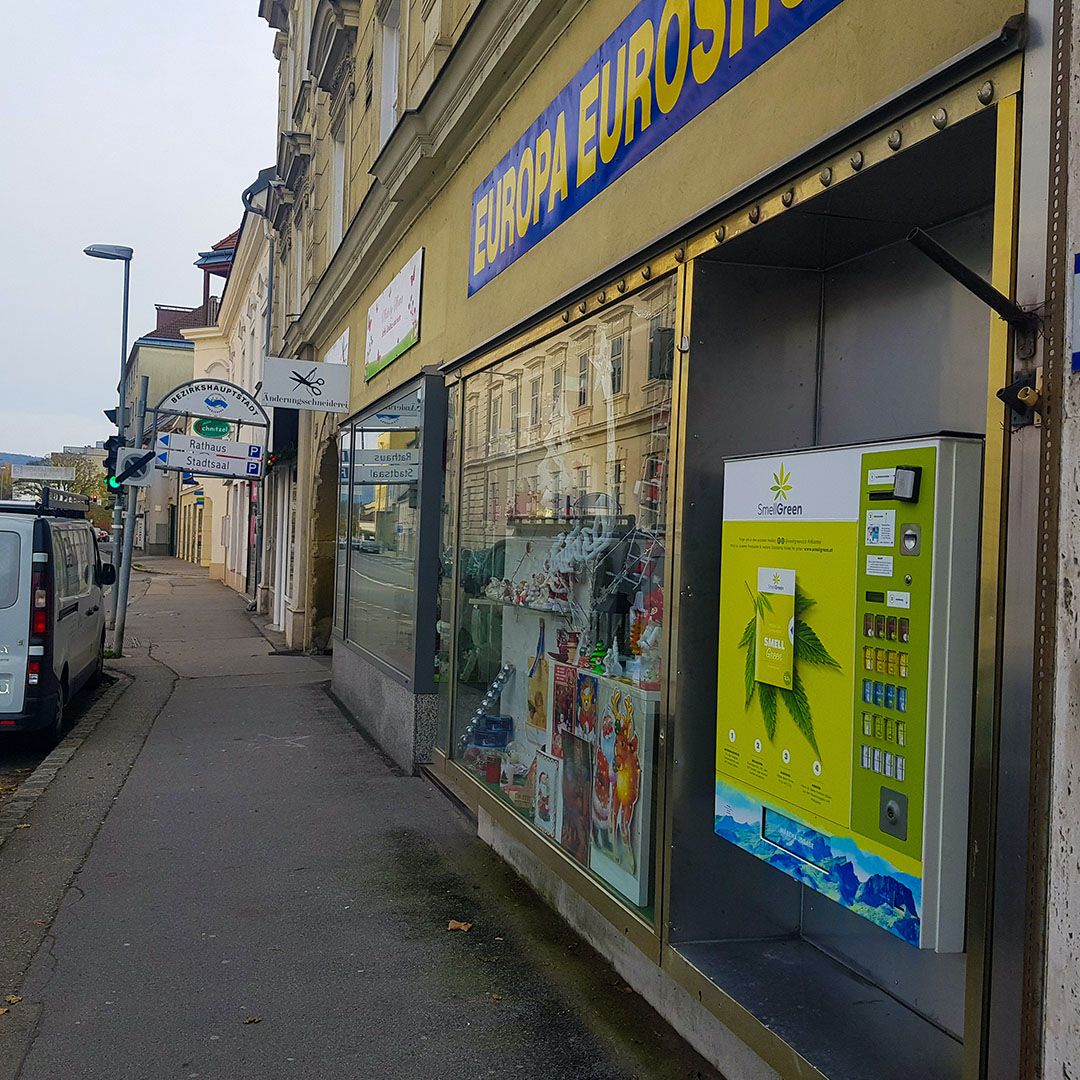 SmellGreen Standorte Automaten Korneuburg