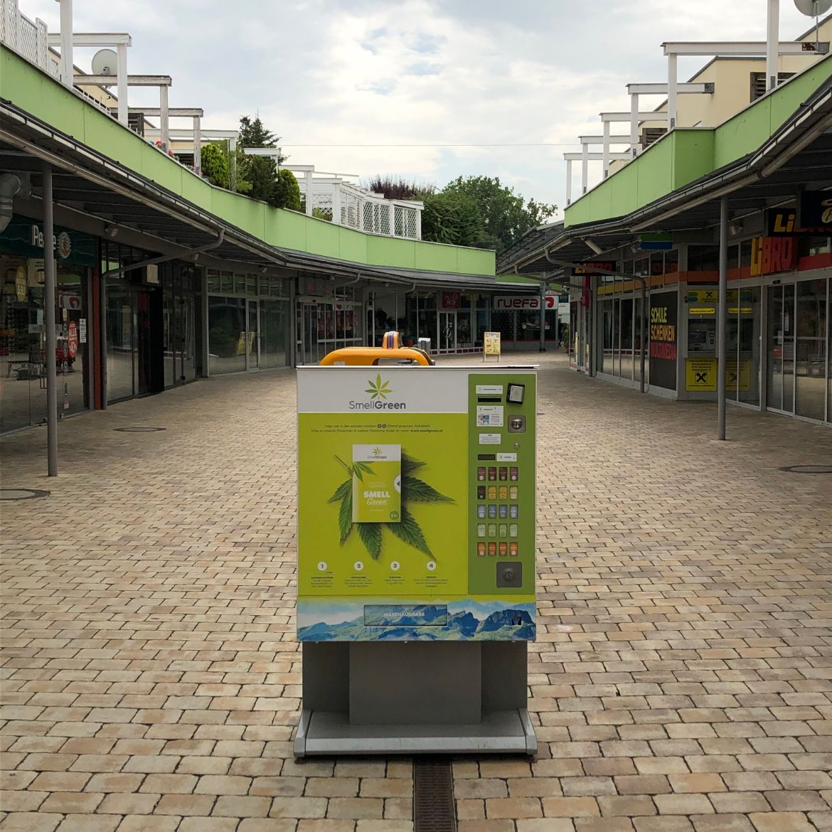 SmellGreen Standorte Automaten Stockerau Niederösterreich